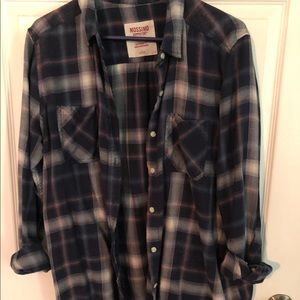 Flannel button up
